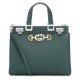 Zumi Small leather tote Green P00379362