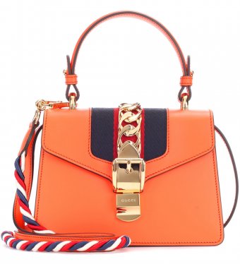 Sylvie Mini leather crossbody P00268001