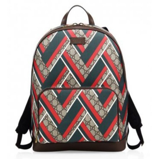 Chevron Canvas Backpack 0400089918839