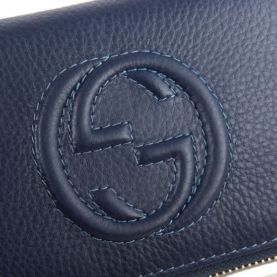 Sapphire Blue Calfskin Leather B5719