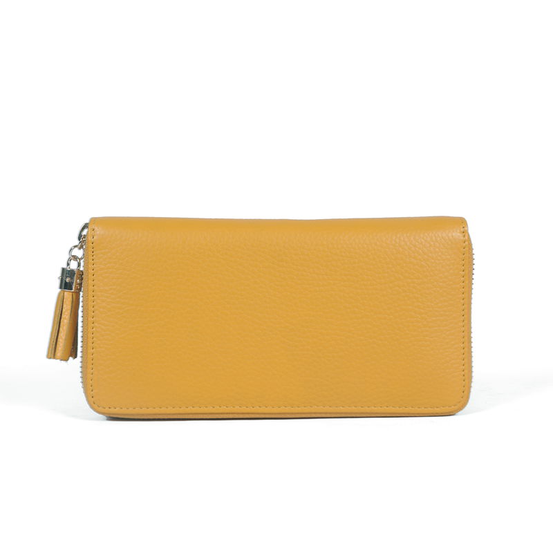 Yellow Calfskin Leather  B5723