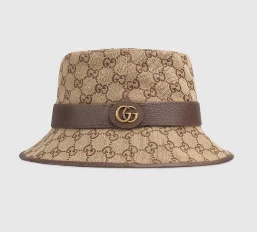 GG canvas fisherman hat