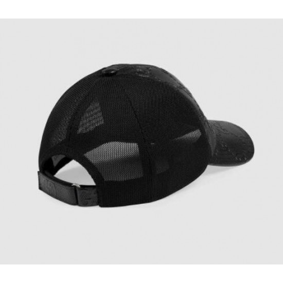 GG print embossed baseball cap