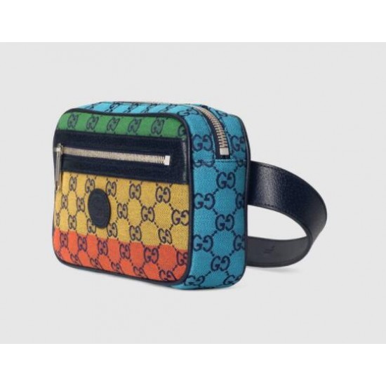 GG Multicolor belt bag 658657