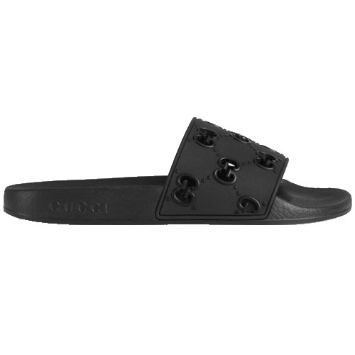 Ladies rubber GG sandals 573922