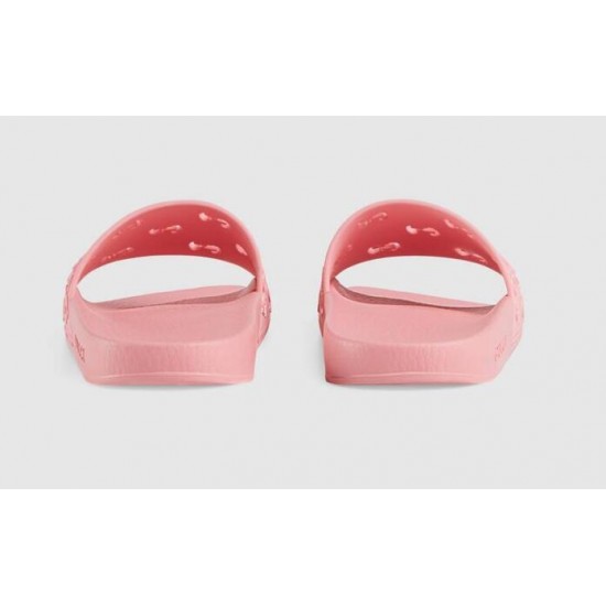 Ladies rubber GG slippers