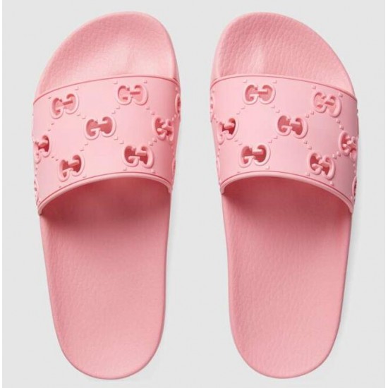 Ladies rubber GG slippers