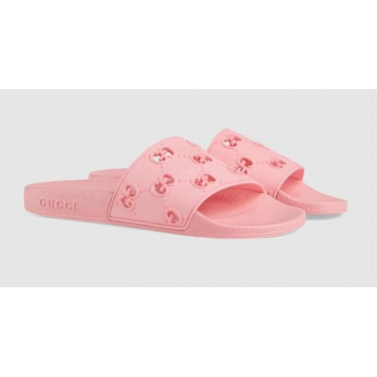 Ladies rubber GG slippers