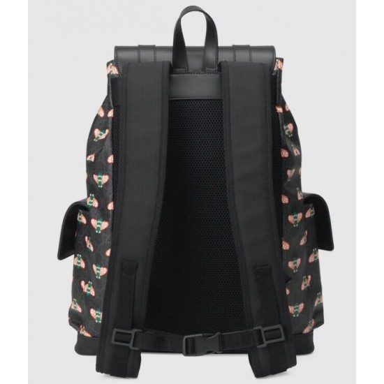 Gucci Bestiary series bee pattern backpack