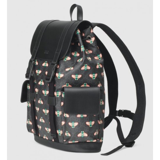 Gucci Bestiary series bee pattern backpack