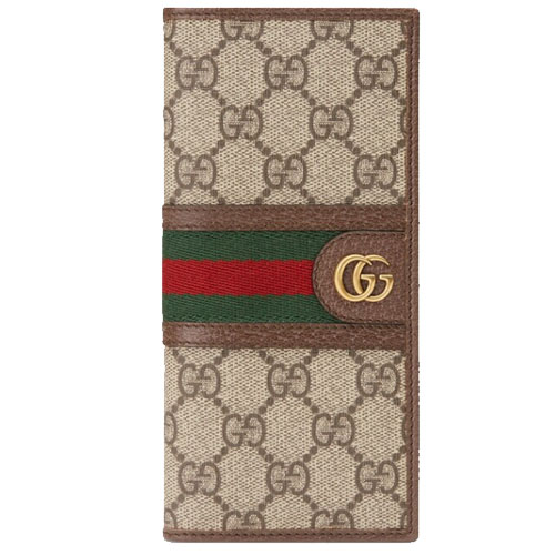 OphidiaGG Supreme canvas long wallet