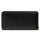 Gucci Black Leather Full Zip Wallet