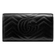 GG Marmont Black Long Wallet