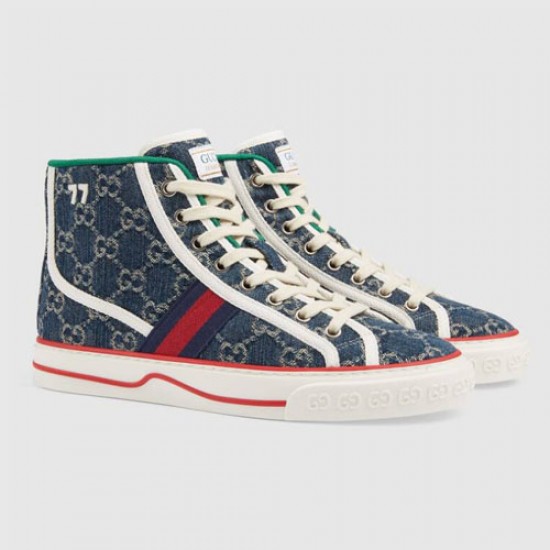 GG Denim Tennis 1977 Women Sneakers