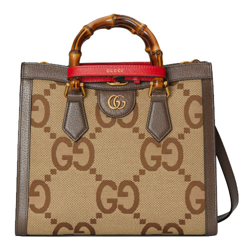 Gucci Diana GG Small Bamboo Tote