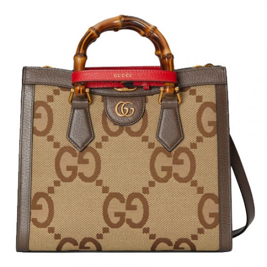 Gucci Diana GG Small Bamboo Tote