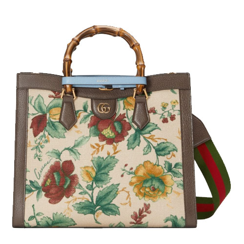 Gucci Diana Bamboo Medium Tote