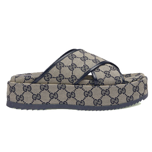 Ladies GG Platform Slippers