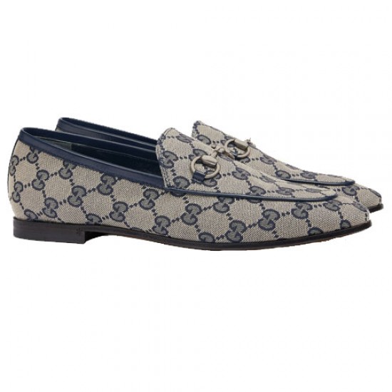 Gucci Jordaan Womens GG Loafers