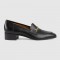 Womens Horsebit Loafers Black