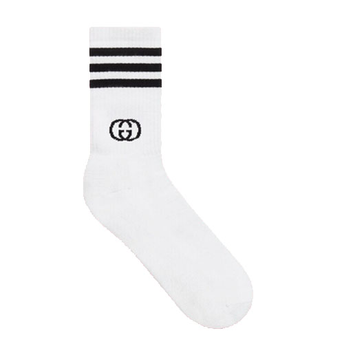 Gucci White Socks 691868 4G293 9060