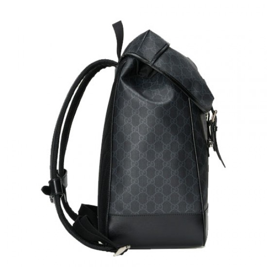 Interlocking GG Medium Backpack Black