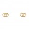 18K Yellow Gold GG Earrings