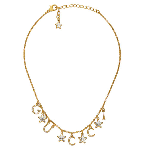 Necklace with handwritten GUCCI