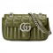 GG Marmont Mini Shoulder Bag Green