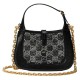 Jackie 1961 Crystal GG Lizard Mini Bag