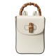 Gucci Bamboo Mini Bag Cream White