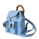 Bamboo small backpack sky blue