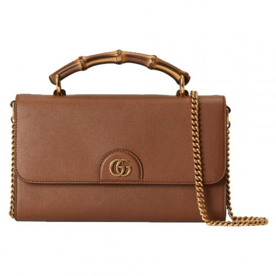 Gucci Diana Bamboo Small Bag Brown