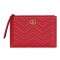 Gucci Marmont GG Red Heart Clutch