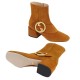 Women Gucci Blondie Ankle Boots Turmeric