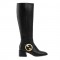 Women Blondie Boots Black Leather