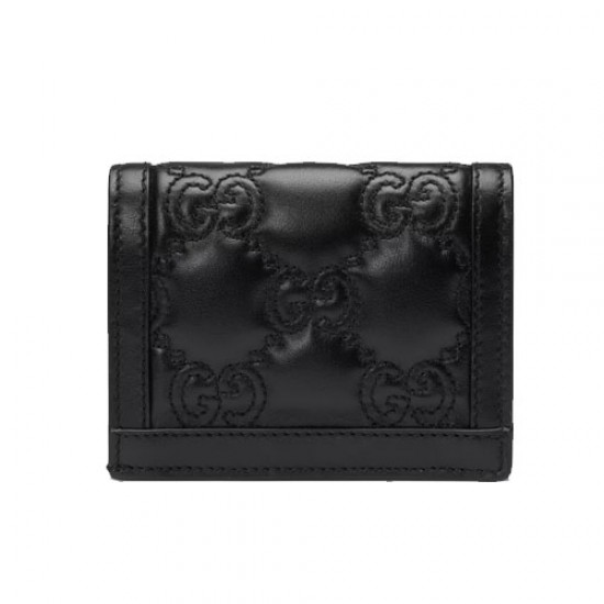 GG Matelasse card case wallet