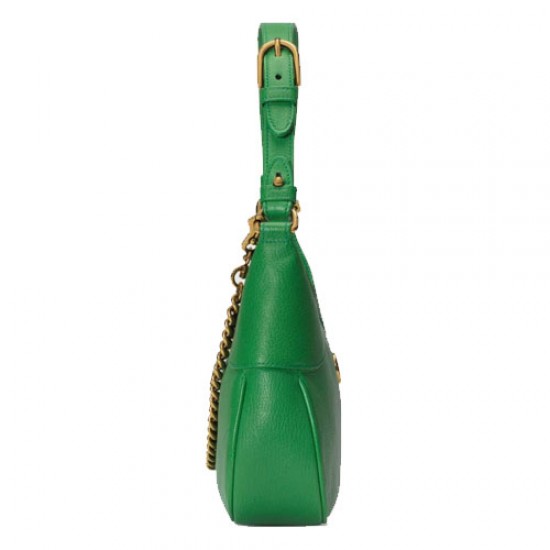 Aphrodite small shoulder bag green