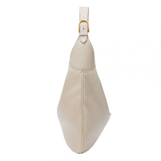 Aphrodite large shoulder bag white