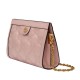 GG Matelasse leather small bag pink
