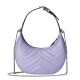 GG Marmont half moon mini bag purple