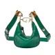 Gucci Attache ostrich mini bag green