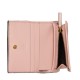 GG Matelasse card case wallet pink