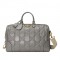 GG Matelasse leather medium duffle grey