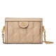 GG Matelasse leather mini bag Beige