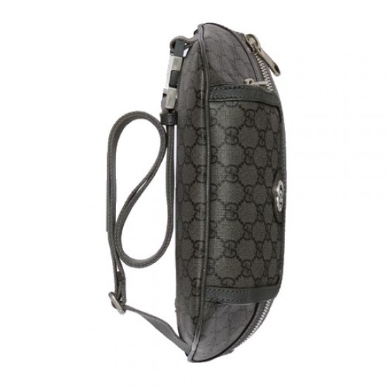 Ophidia belt bag Grey black GG