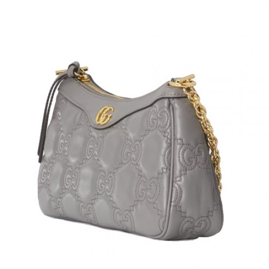 GG Matelasse handbag grey