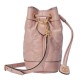 GG Matelasse bucket bag pink