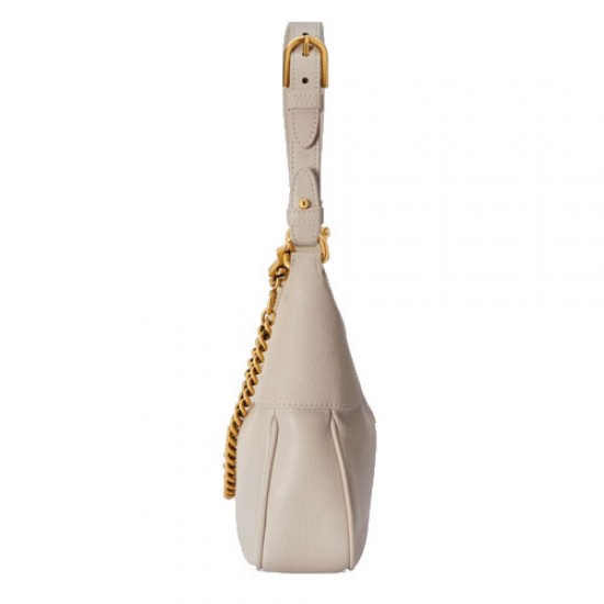 Aphrodite small shoulder bag white