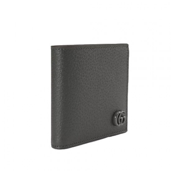 GG Marmont card case wallet grey